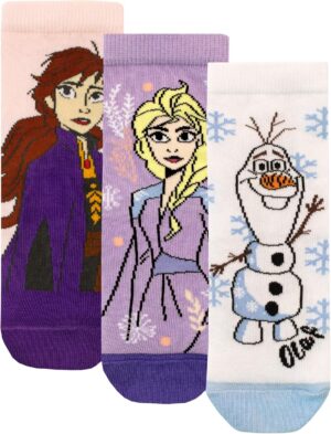 Pack de 3 chaussettes Disney Frozen pour fille