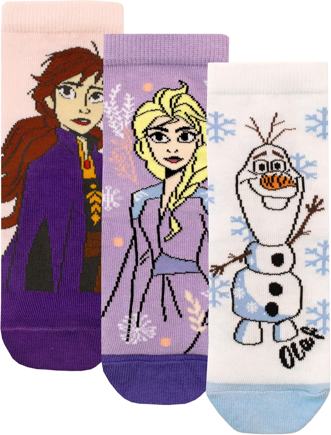 Pack de 3 chaussettes Disney Frozen pour fille