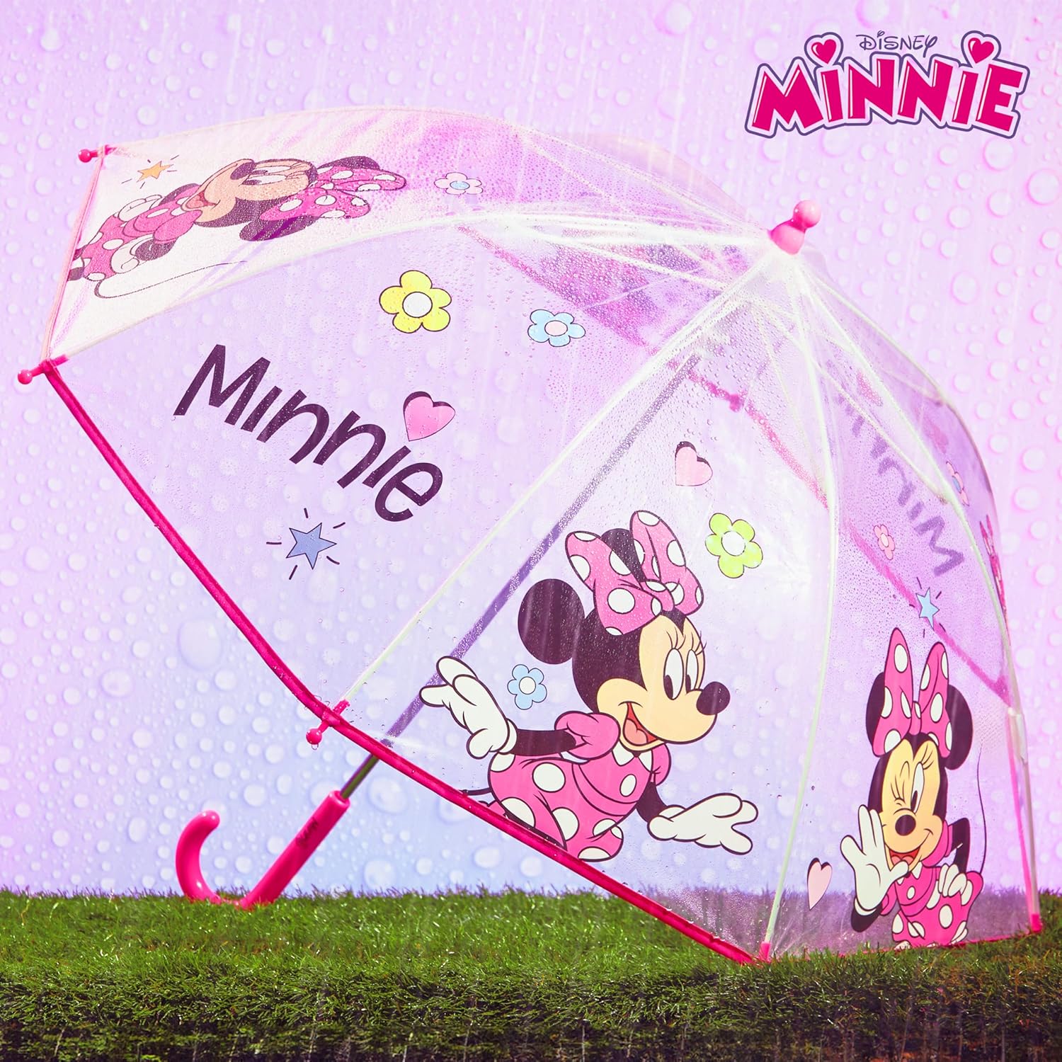 Parapluie cloche transparent Disney Stitch pour enfant, Reine des Neiges – Image 2