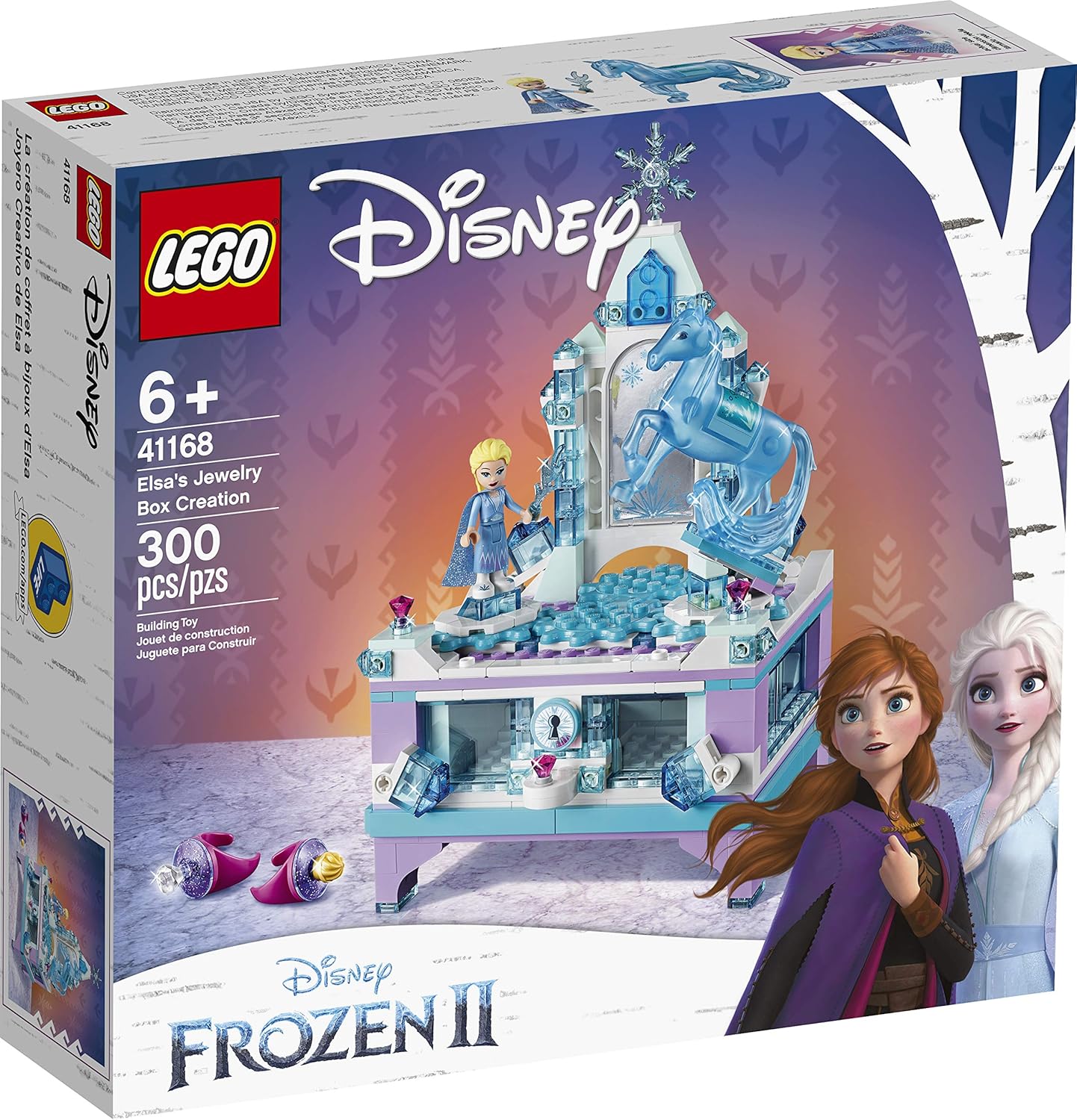 Boîte à bijoux LEGO 41168 Elsa et Nokk Disney La Reine des Neiges