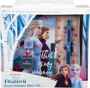 Coffret journal secret Disney La Reine des Neiges 2 Anna et Elsa