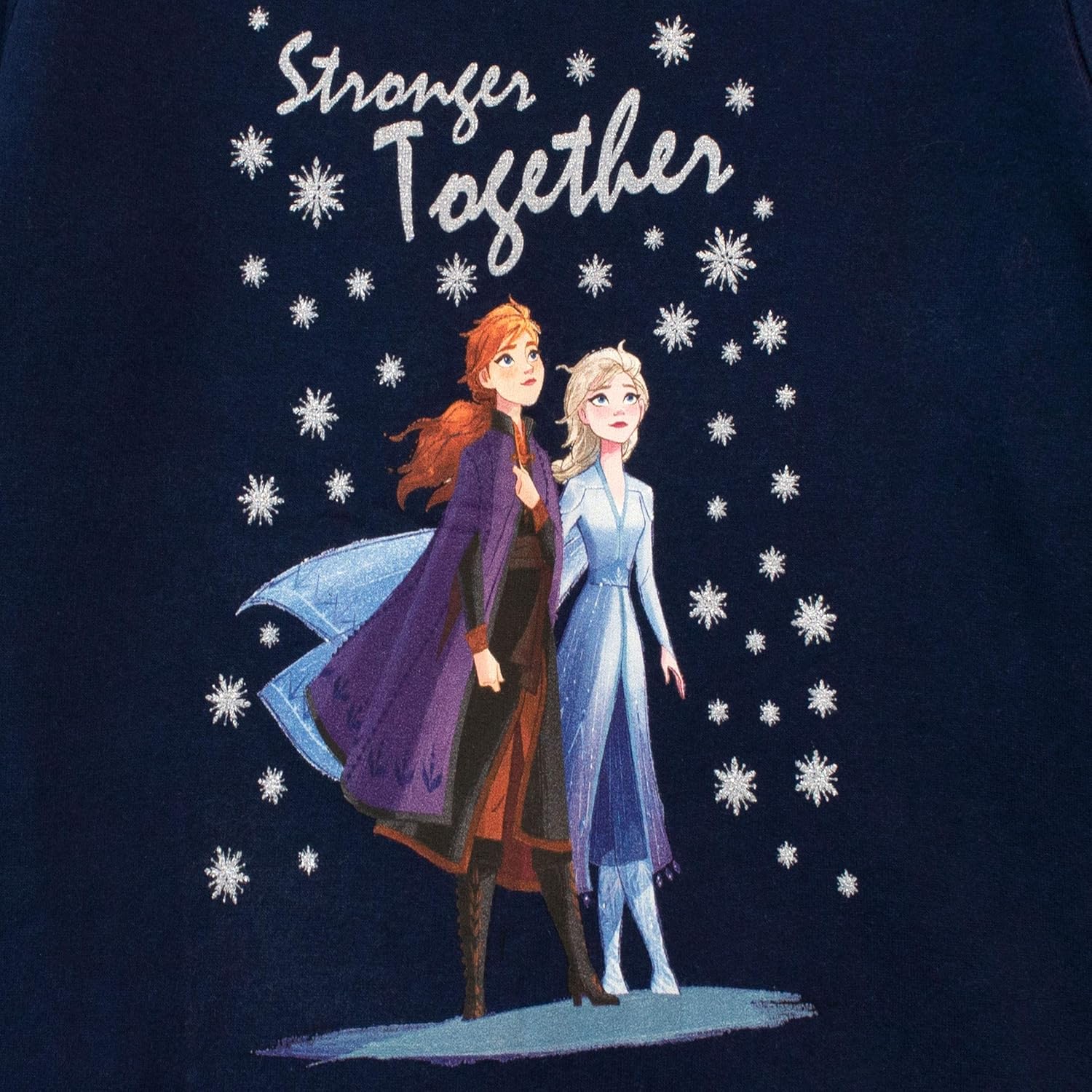 Sweat-shirt fille Frozen Disney, La Reine des Neiges en 100% coton – Image 2