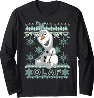 Sweat de Noël Olaf Disney La Reine des Neiges à manches longues
