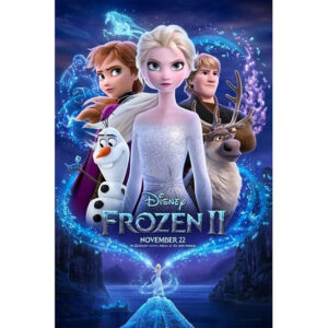 Affiche La Reine des Neiges 2, formats 21x30cm et 30x40cm