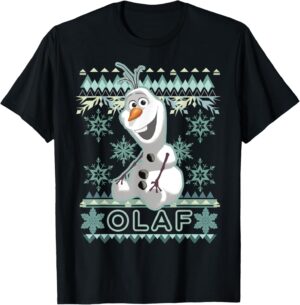 Sweat Disney La Reine des Neiges de Noël avec Olaf