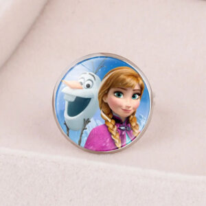 Bague Anna et Olaf de la Reine des Neiges