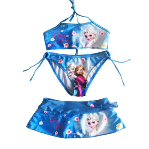 Bikini Reine des Neiges pour enfant, tailles 3 à 8 ans