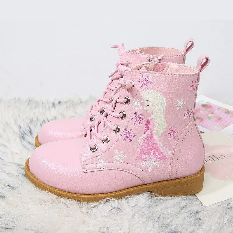 Bottines Reine des Neiges pointures 25 à 35 – Image 2