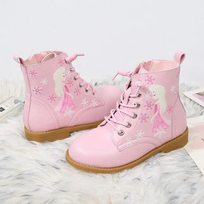 Bottines Reine des Neiges pointures 25 à 35 – Image 3