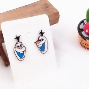 Boucles d'oreilles Olaf de La Reine des Neiges