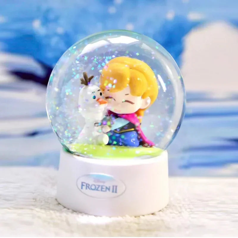 Boule à neige Reine des Neiges avec Anna et Olaf