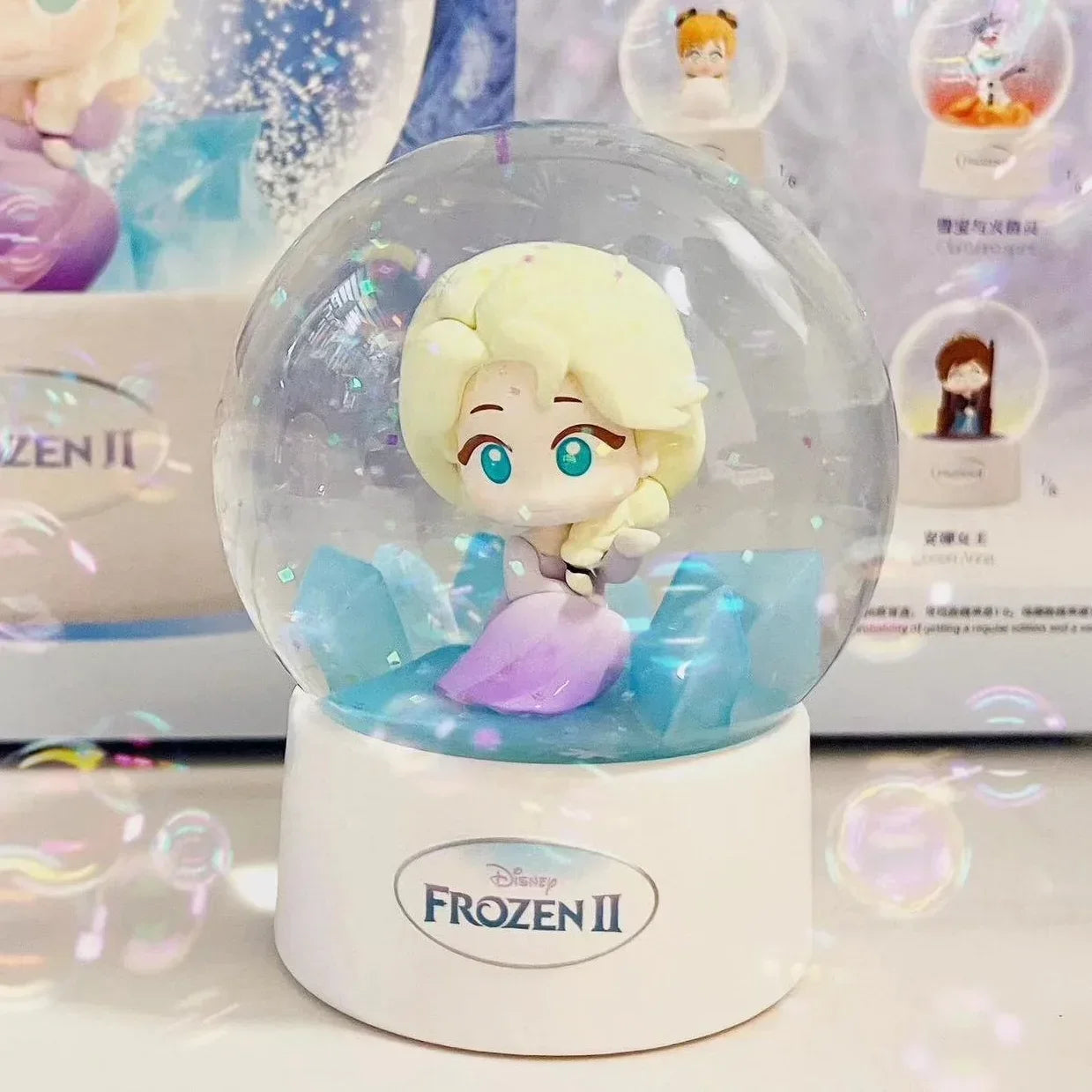 Boule à neige Elsa pour enfant, Reine des Neiges 2