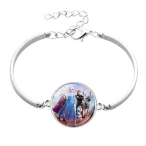Bracelet personnages La Reine des Neiges à porter