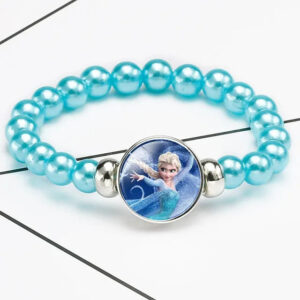Bracelet perles La Reine des Neiges