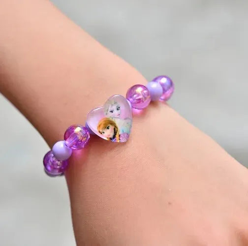 Bracelet violet Reine des Neiges