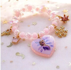 Bracelet rose La Reine des Neiges