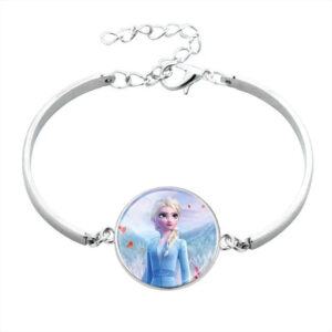 Bracelet cabochon Elsa La Reine des Neiges 2