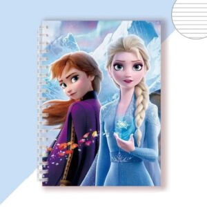 Carnet A5 Elsa et Anna La Reine des Neiges