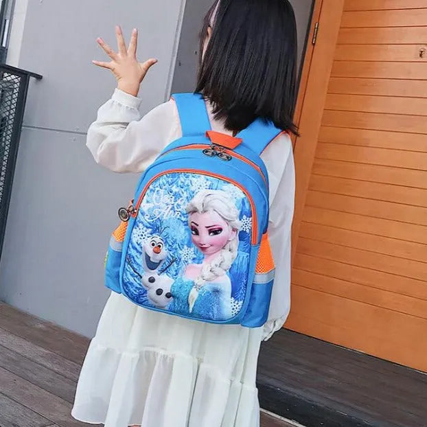 Cartable scolaire Reine des Neiges – Image 2