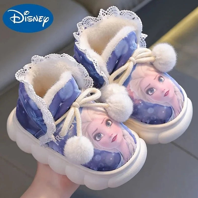 Chaussons d'hiver Reine des Neiges pointures 24-25 à 34-35 – Image 2