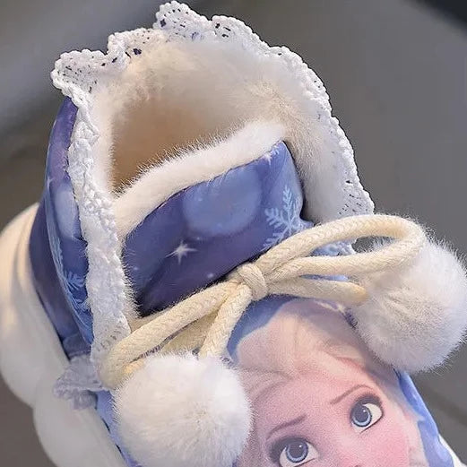 Chaussons d'hiver Reine des Neiges pointures 24-25 à 34-35 – Image 4