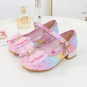 Chaussures à talon Reine des Neiges, coloris Pink