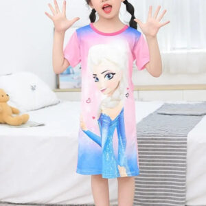 Chemise de nuit Elsa La Reine des Neiges, tailles 100cm à 140cm