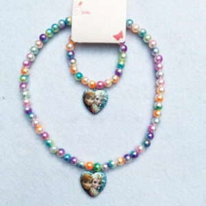 Ensemble collier et bracelet La Reine des Neiges