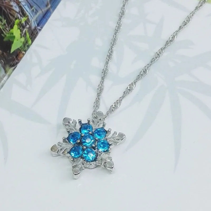 Collier flocon Elsa Reine des Neiges – Image 2