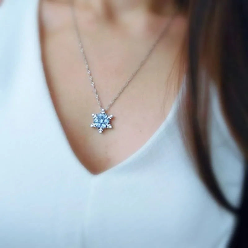 Collier flocon Elsa Reine des Neiges – Image 4