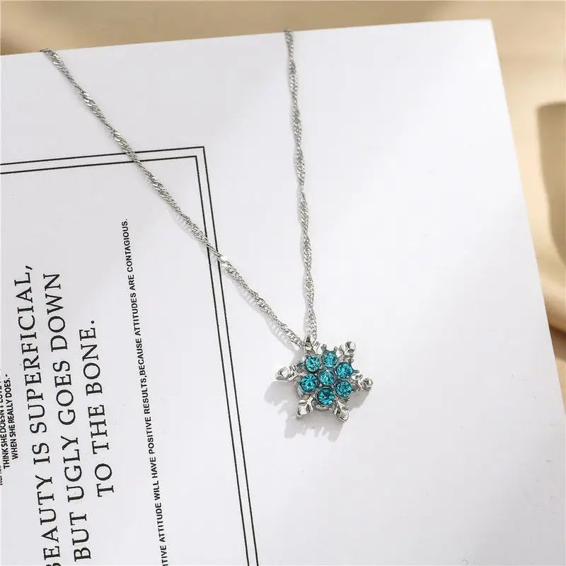 Collier flocon Elsa Reine des Neiges – Image 5