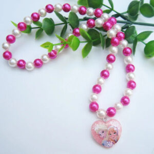 Collier Reine des Neiges style pendentif