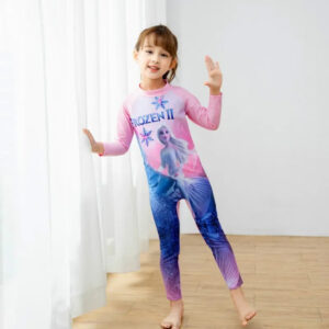 Combinaison Reine des Neiges Pink Long Sleeve