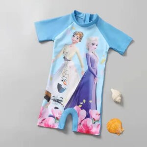 Combinaison de bain bleue La Reine des Neiges, tailles S à XL