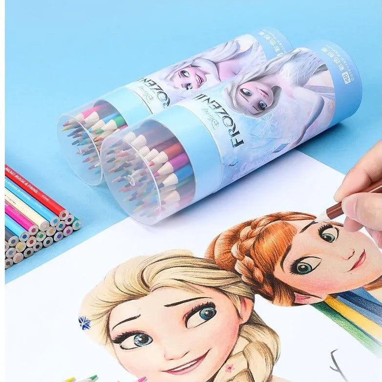 Crayons de couleur Reine des Neiges en lot de 12 ou 48 – Image 3