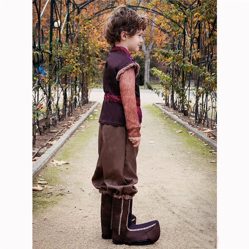 Costume Kristoff La Reine des Neiges, tailles S à XL – Image 3