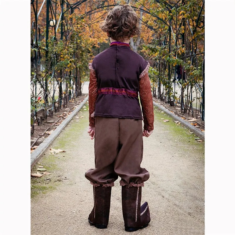 Costume Kristoff La Reine des Neiges, tailles S à XL – Image 4