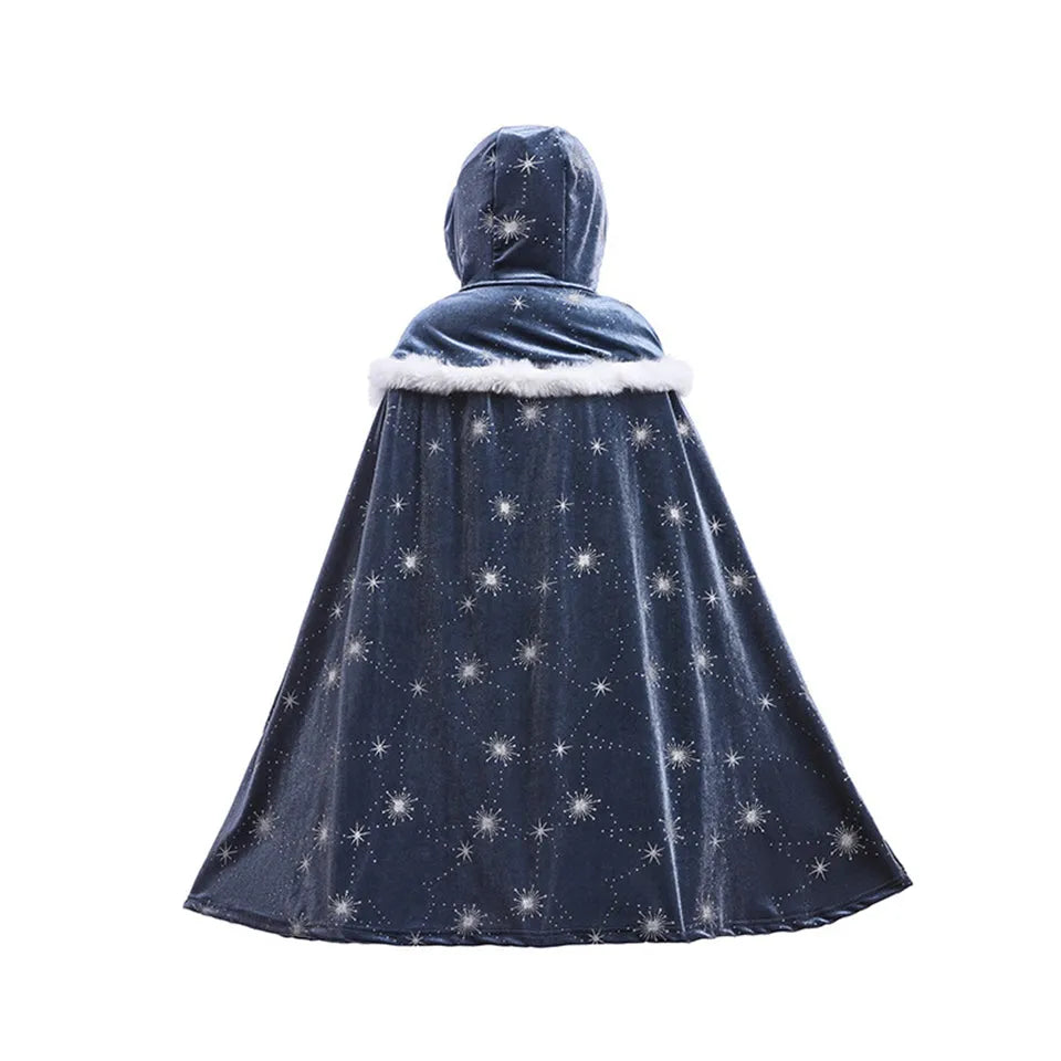 Déguisement premium La Reine des Neiges avec robe, accessoires ou cape – Image 8