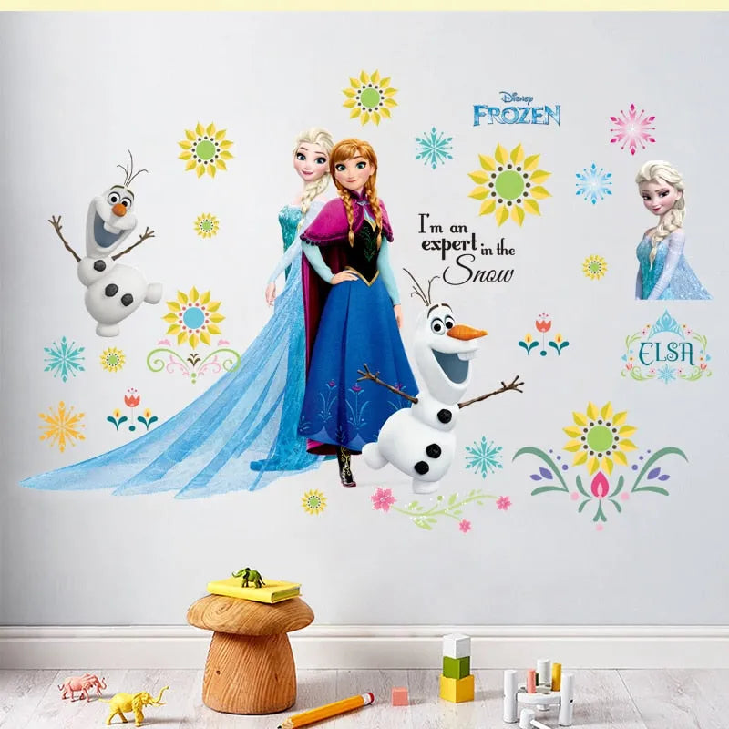 Lot de stickers Reine des Neiges pour personnalisation