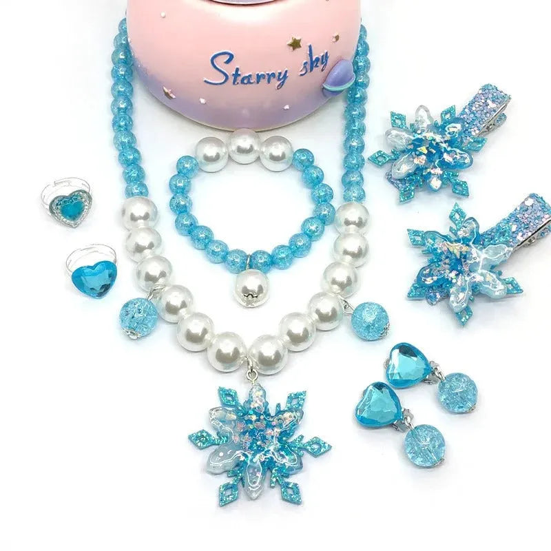 Ensemble de bijoux La Reine des Neiges à assortir