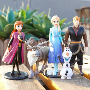 Lot de 5 figurines La Reine des Neiges 2