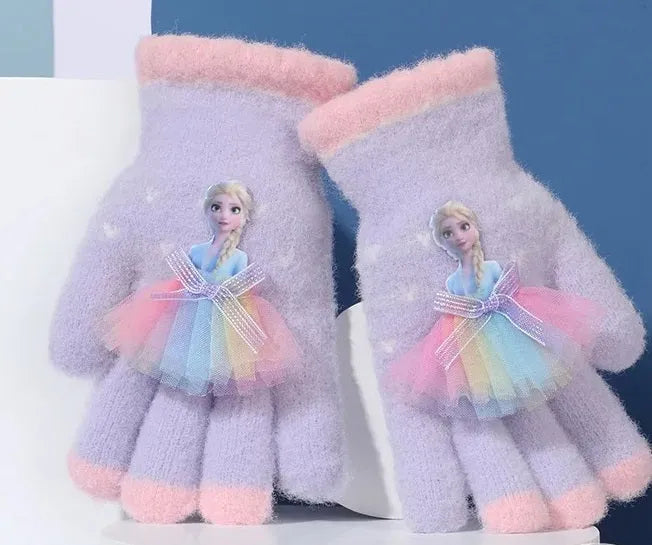 Gants Reine des Neiges couleurs assorties – Image 4