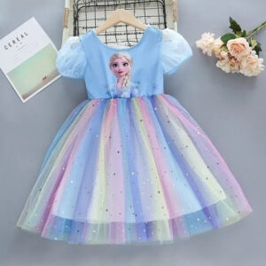 Robe La Reine des Neiges du 3 au 8 ans