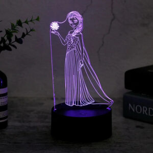 Lampe LED Elsa de La Reine des Neiges