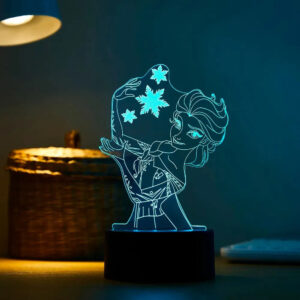 Lampe LED Elsa et son pouvoir, Reine des Neiges