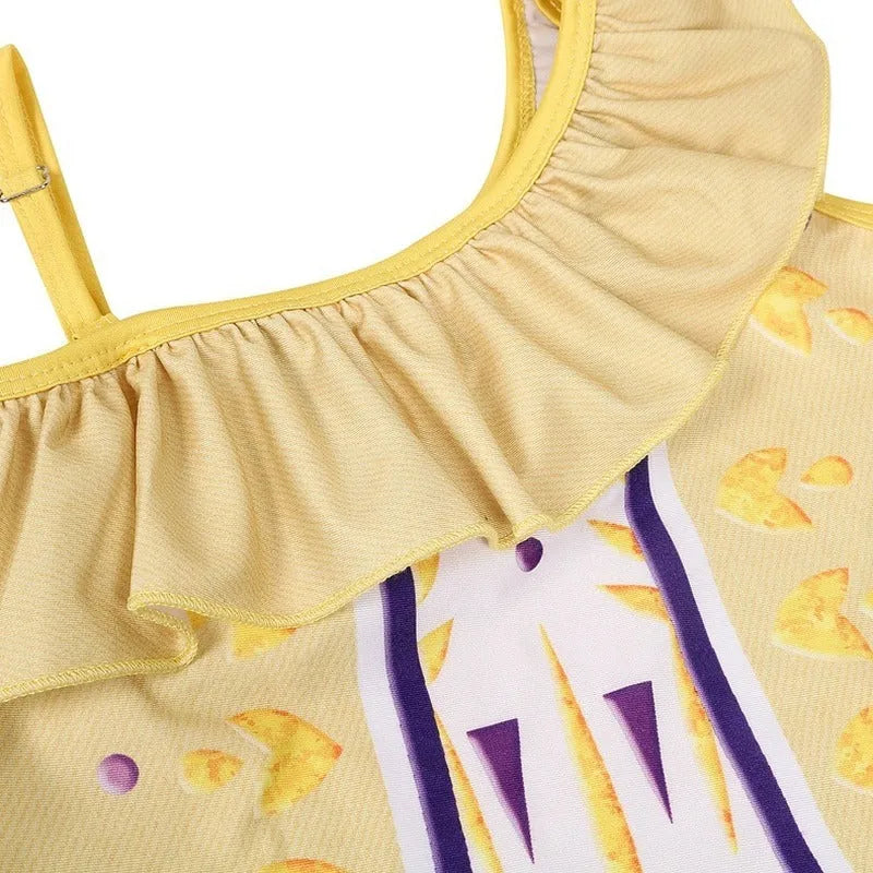 Maillot de bain Anna - La Reine des Neiges, tailles 3 à 8 ans – Image 3