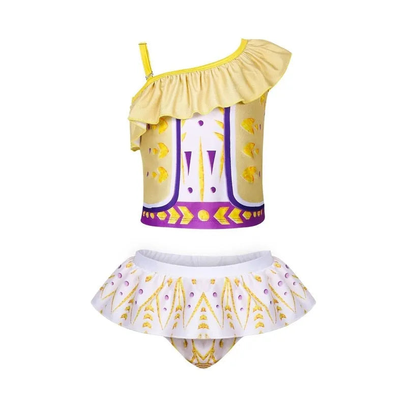Maillot de bain Anna - La Reine des Neiges, tailles 3 à 8 ans