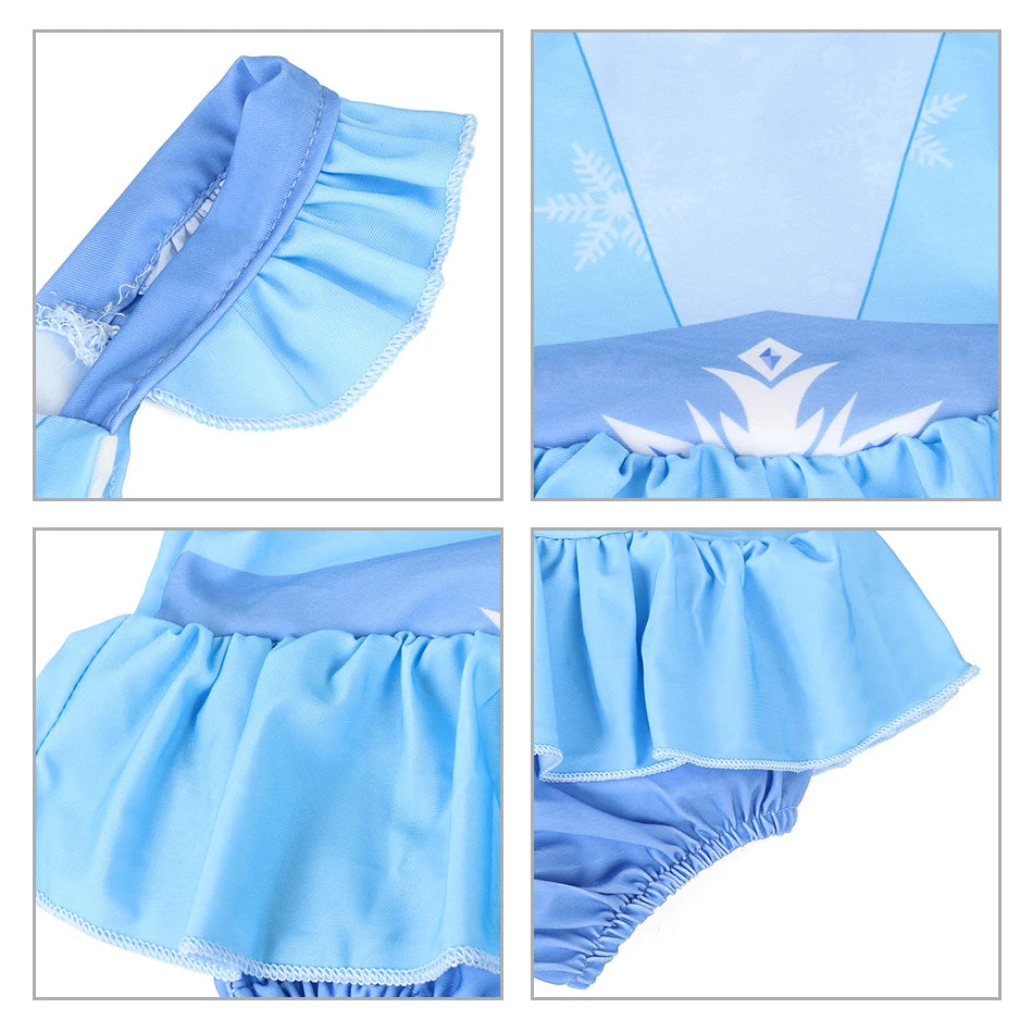 Maillot de bain Elsa avec tailles 3 à 10 ans – Image 2