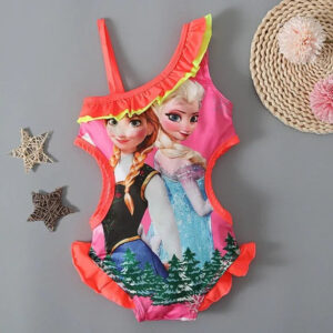 Maillot de bain fille La Reine des Neiges, tailles 2 à 6 ans