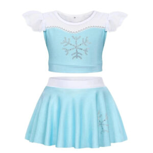 Maillot de bain Flocon La Reine des Neiges avec tailles 2 à 10 ans